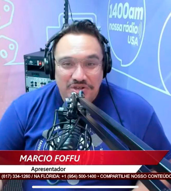 Jornalista Marcio Foffu